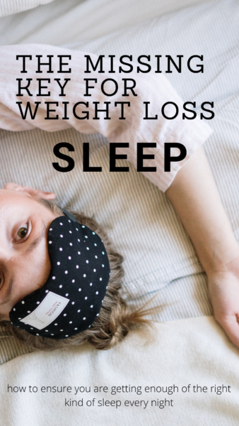 The Missing Key For Weight Loss – Sleep